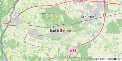 Karte: Bad Bentheim
