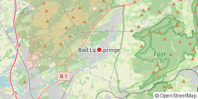 Karte: Bad Lippspringe