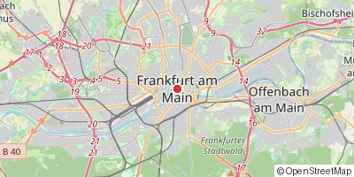 Karte: Frankfurt