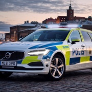 Volvo V90 CC Polizei Einsatzfahrzeug